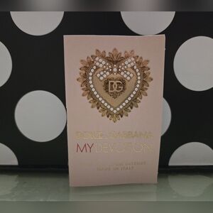 5/$25✨️D&G My Devotion Intense Sample✨️